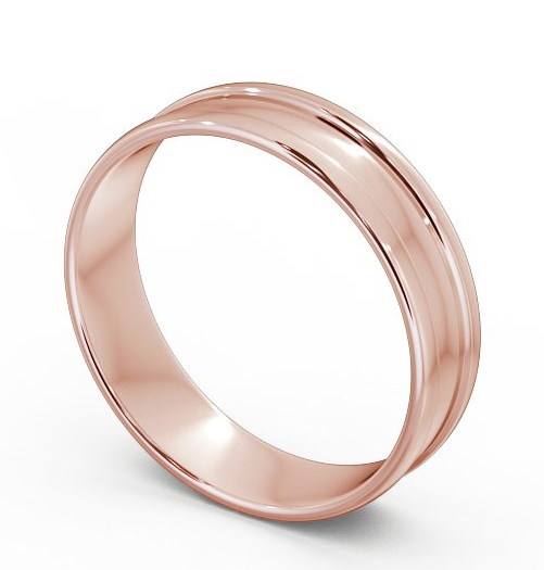 Mens Wide Channel Wedding Ring 18K Rose Gold WBM22_RG_THUMB1_1.jpg 