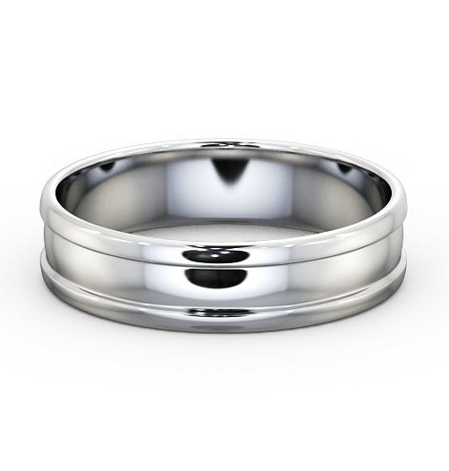  Mens Channel Wedding Ring Platinum - Brede WBM22_WG_THUMB2 