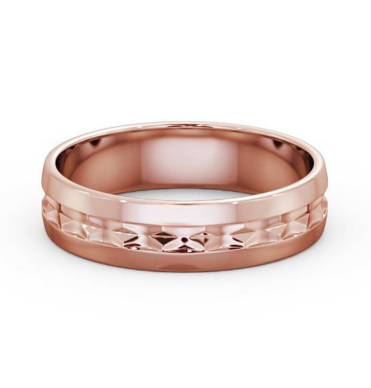 Costa Mens Plain Wedding Ring Patterned Band WBM23_RG_THUMB2_1.jpg 