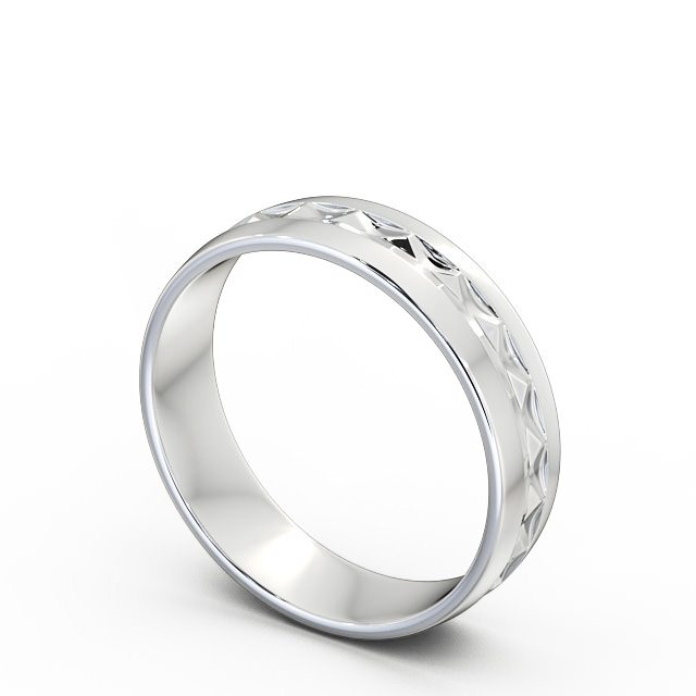 Mens patterned wedding rings on sale