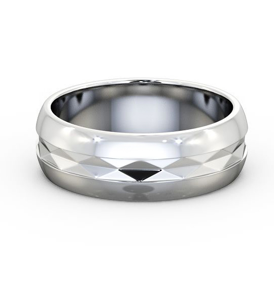 Gilpin Mens Plain Wedding Ring Patterned Band WBM24_WG_THUMB2_2.jpg 