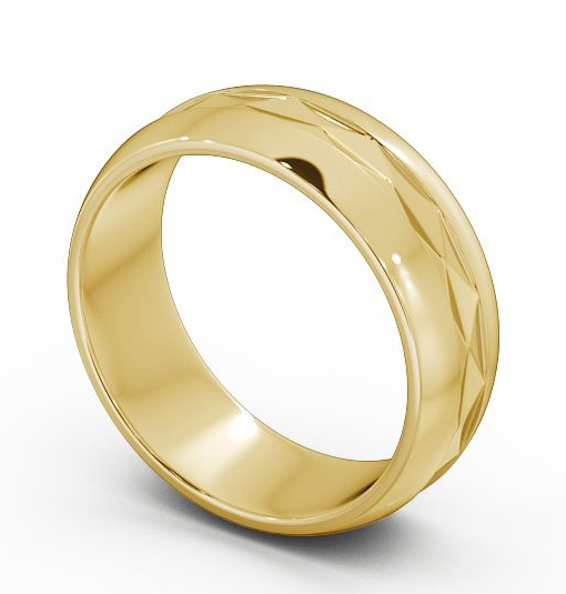 Mens Patterned Wedding Ring 18K Yellow Gold WBM24_YG_THUMB1_1.jpg 