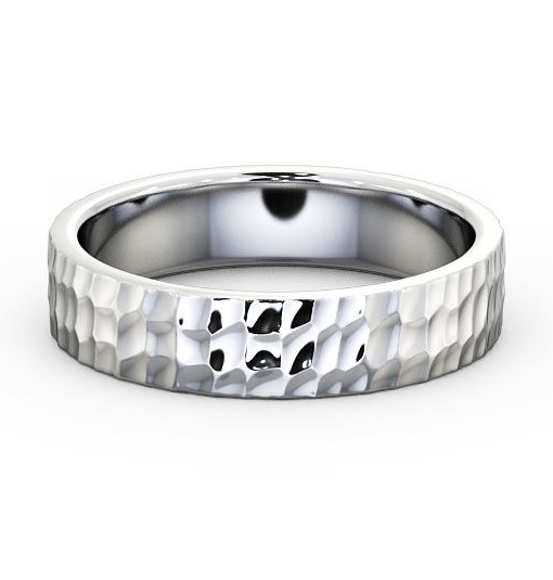  Mens Textured Wedding Ring Platinum - Herra WBM25_WG_THUMB2 