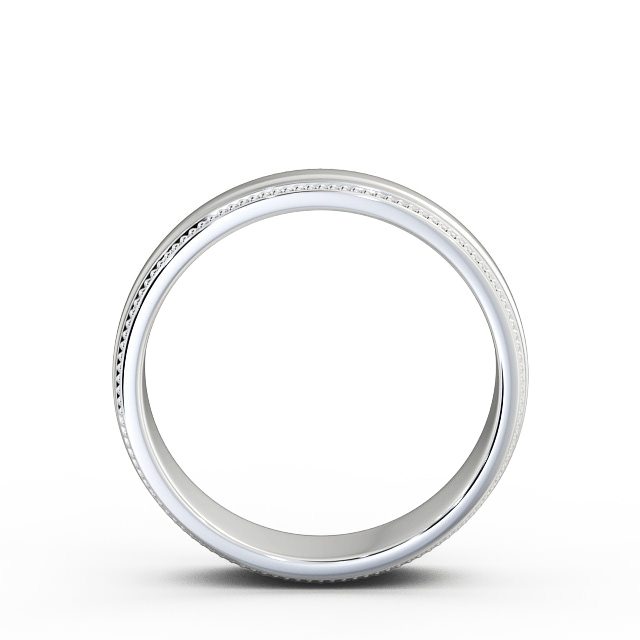 Milgrain wedding band discount womens