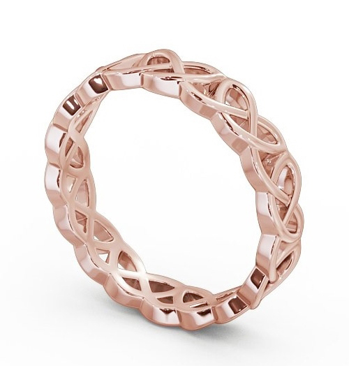 Mens Celtic Style Wedding Ring 18K Rose Gold WBM33_RG_THUMB1_1.jpg
