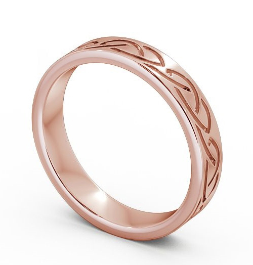 Mens Celtic Style Wedding Ring 9K Rose Gold WBM34_RG_THUMB1_1.jpg 