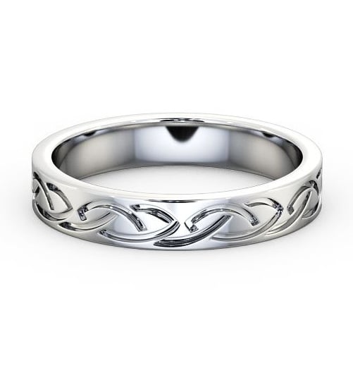  Mens Celtic Style Wedding Ring Platinum - Briana WBM34_WG_THUMB2 