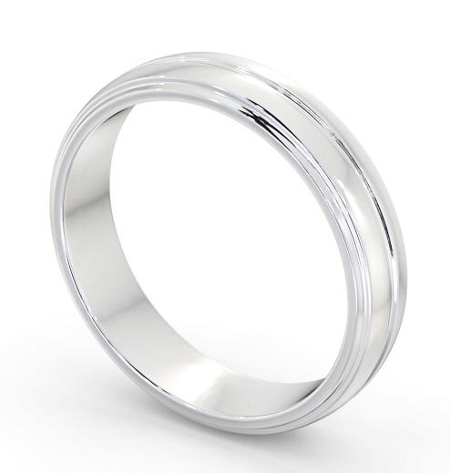  Mens Wedding Ring Platinum - Harrell WBM54_WG_THUMB1 