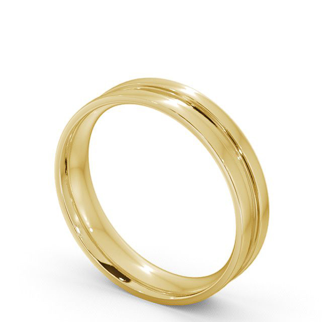 Single gold hotsell band ring