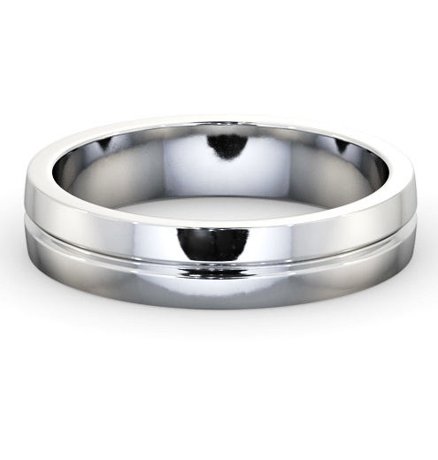  Mens Wedding Ring Platinum - Stanton WBM61_WG_THUMB2 
