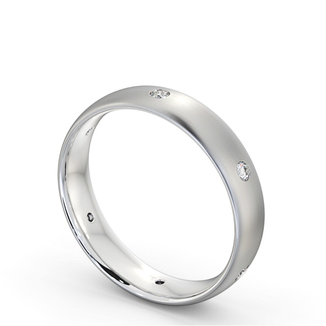 Mens brushed palladium wedding rings deals