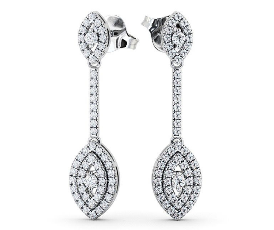 Diamond earrings