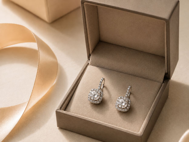 Choose Diamond Earrings as a Gift