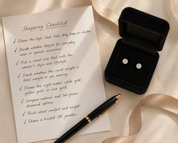 Quick Diamond Earrings Buying Checklist